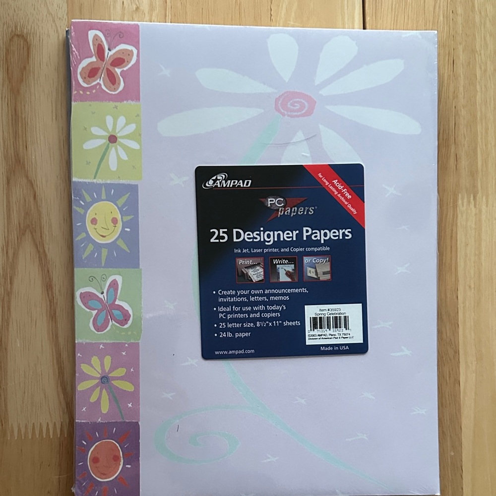 2 pk PC Papers Designer Papers Set - Picture 3 of 4